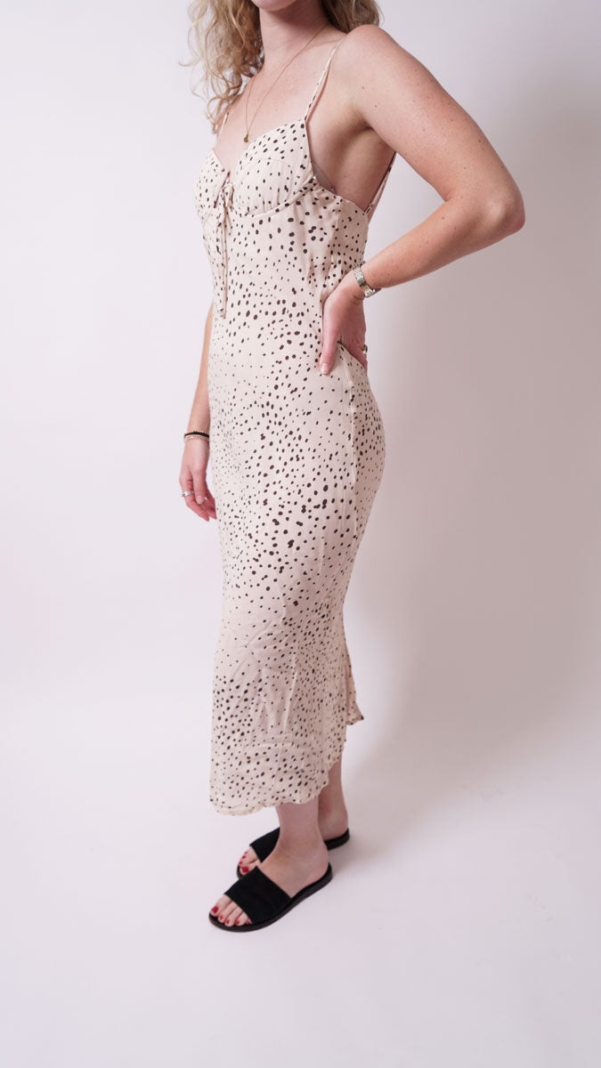 MAXI POLKA DOT DRESS