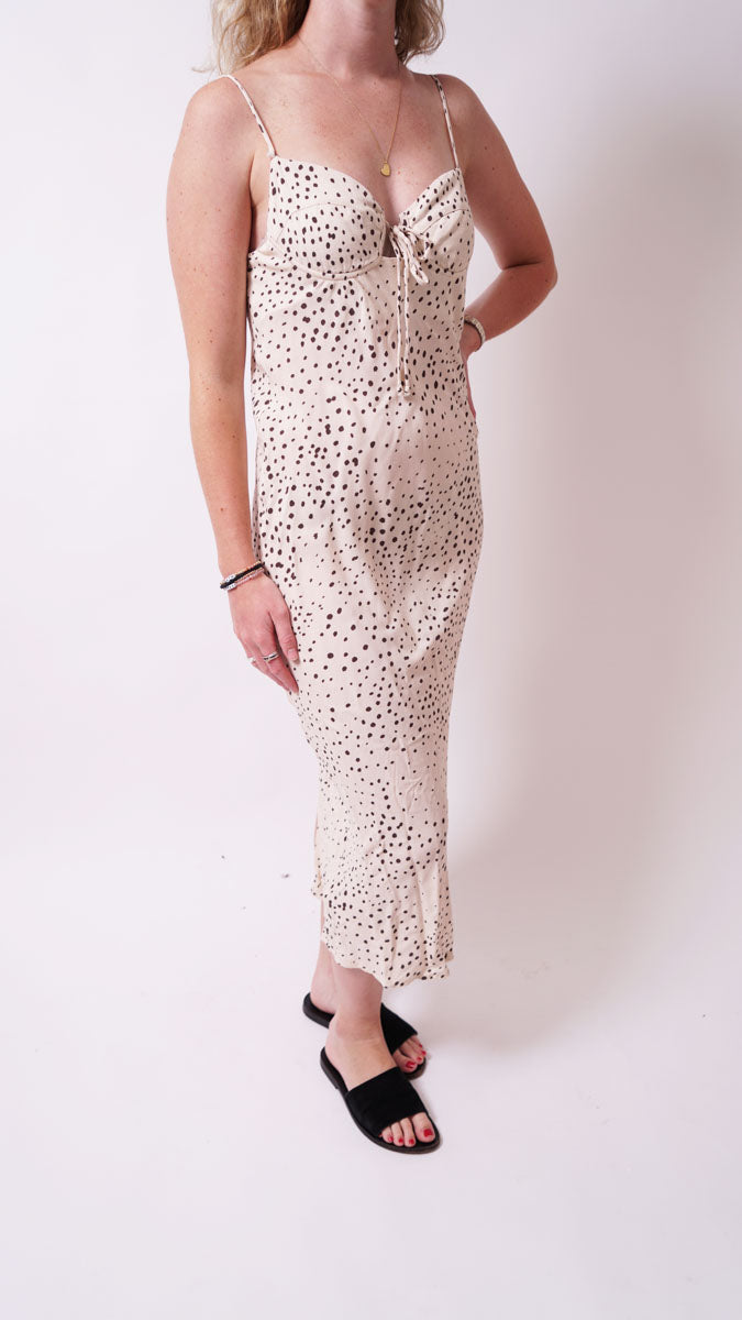 MAXI POLKA DOT DRESS