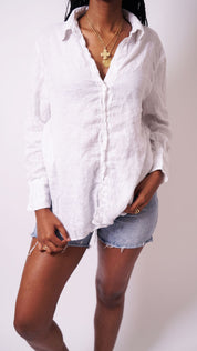 LINEN SHIRT SIZE S