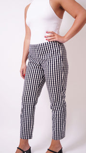 CHECKERED PANTS SIZE 8