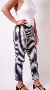 CHECKERED PANTS SIZE 8