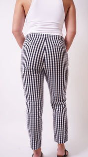 CHECKERED PANTS SIZE 8