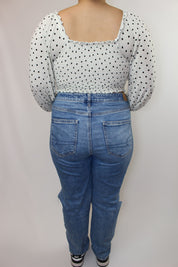 POLKA DOT TOP SIZE M