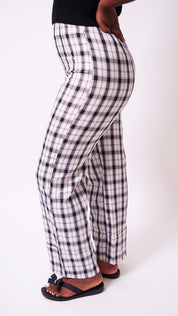 CHECKERED PANTS SIZE 27 (US 4)